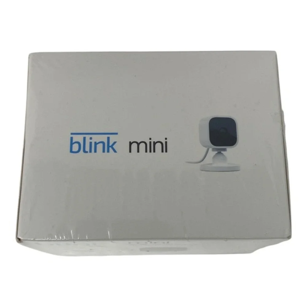 Blink Mini Indoor Plug-In HD‎ Smart Security Camera Two Way Audio Motion NEW